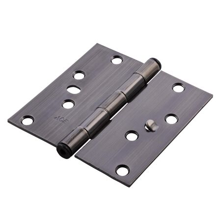 Ace 4 in. L Antique Brass Residential Door Hinge 1 pk