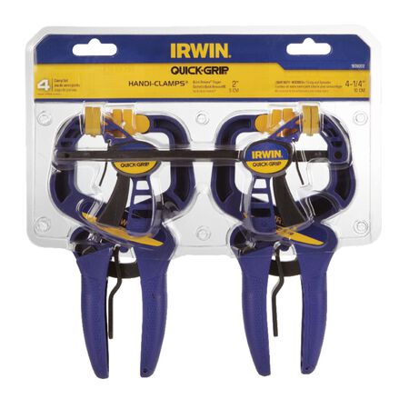 Irwin Grip Clamps 4 pk