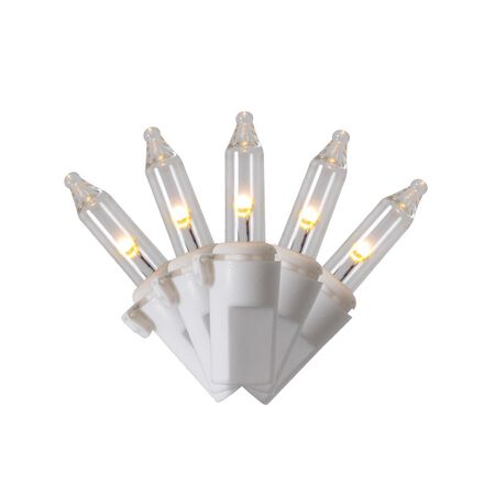 Celebrations Classic LED T5 Warm White 100 ct String Christmas Lights 24.75 ft.