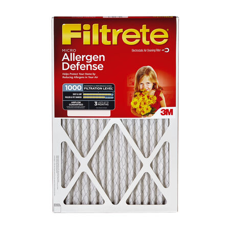 Filtrete 14 in. W X 20 in. H X 1 in. D 11 MERV Pleated Allergen Air Filter 1 pk