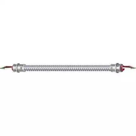 Southwire Awg 3 Conductor Solid Metal Clad Lite Whip 600Vac 6 Ft.