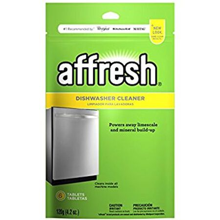 Affresh Lemon Scent Tablet Dishwasher Cleaner and Freshener 4.2 oz 6 pk