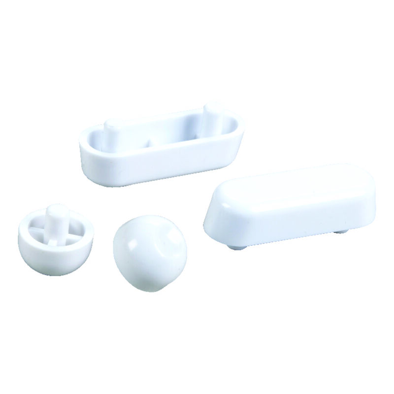 Ace Toilet Seat Bumper Set 5/8 in. H x 2 in. L Plastic Stine Home
