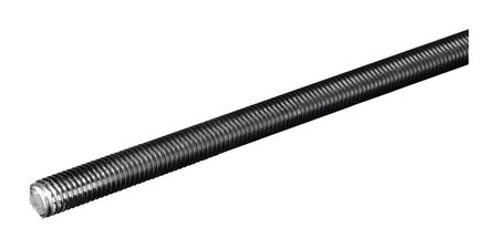 Boltmaster 1/2-13 in. Dia. x 3 ft. L Stainless Steel Threaded Rod