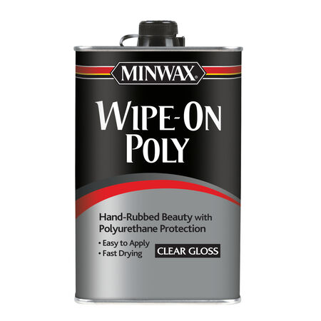 Minwax Wipe-On Poly Gloss Clear Polyurethane 1 qt