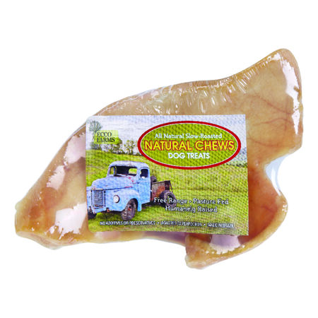 Ultra Chewy Natural Chews Pig Ear Grain Free Bone For Dogs 1 pk