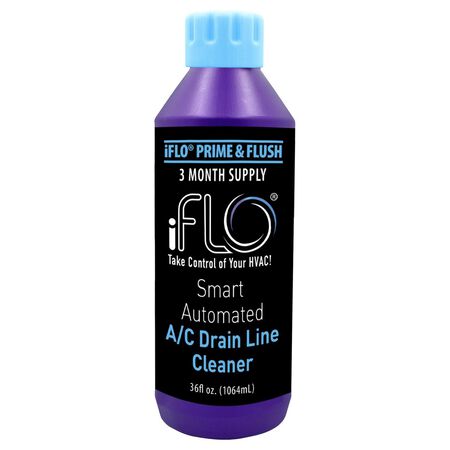 iFLO Air Conditioner Line Cleaner 3 in. W X 10.5 in. H Blue