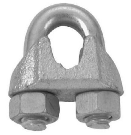 Koch Industries Zinc-Plated Forged Steel Wire Rope Clip