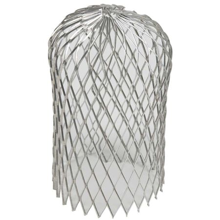 Amerimax 3.5 in. W X 3.5 in. L Gray Aluminum Gutter Strainer 1 pk