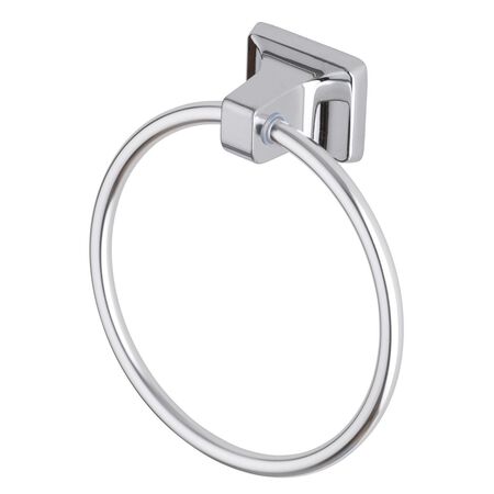 OakBrook Collection Chrome Towel Ring Die Cast Zinc