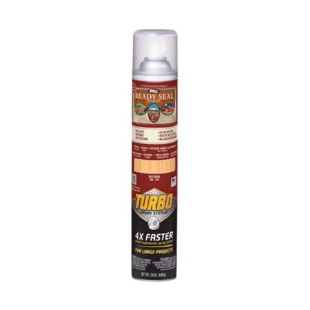 Ready Seal Turbo Spray Natural Wood Stain 24 oz.