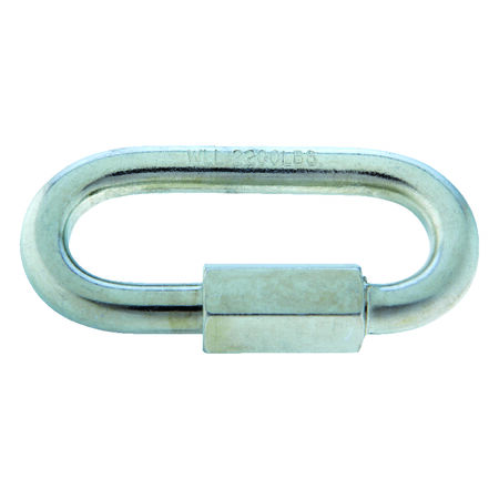 Campbell Zinc-Plated Steel Quick Link 2200 lb 3-3/16 in. L