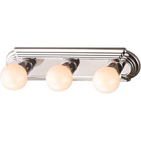 Boston Harbor Vanity 3 Light Chrome Fixture