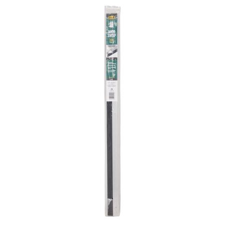 M-D Brown/Silver Vinyl Brush Sweep For Doors 36 in. L X 2-1/4 in.