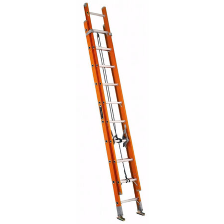16 ft Louisville FE3216 Fiberglass Extension Ladder, Type IA, 300 lb Load Capacity
