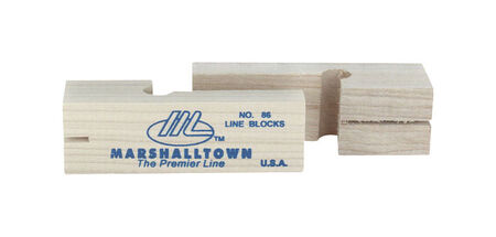 Marshalltown 3.75 in. L Wood Wood Line Blocks