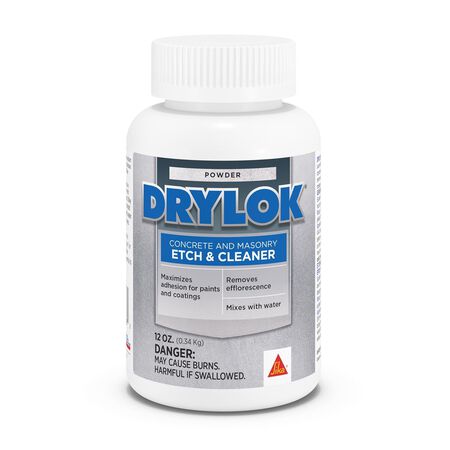 Drylok Flat Clear Concrete Cleaner 12 oz