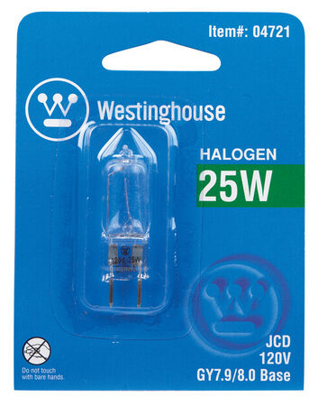 Westinghouse Halogen Light Bulb 35 watts 255 lumens Tubular T4 1.94 in. L White 1 pk