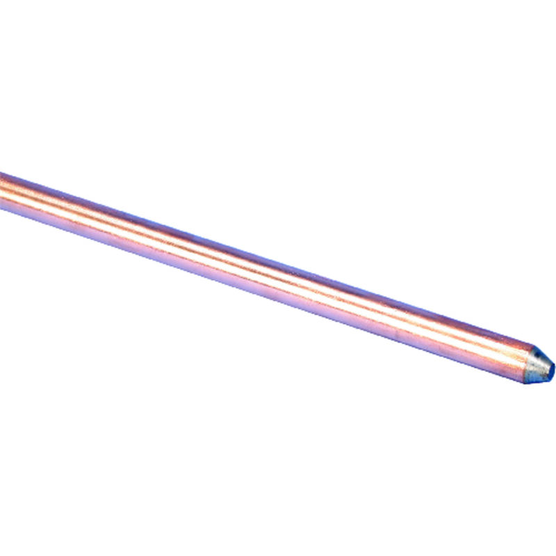 Erico 5 8 In Copper Bonded Steel Copper Ground Rod 5 Stine Home Yard The Family You Can Build Around