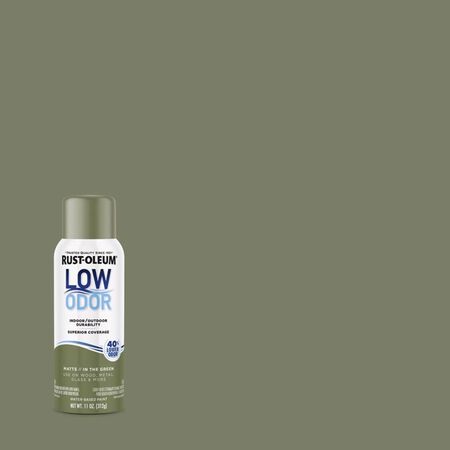 Rust-Oleum Low Odor Matte In The Green Spray Paint 11 oz.