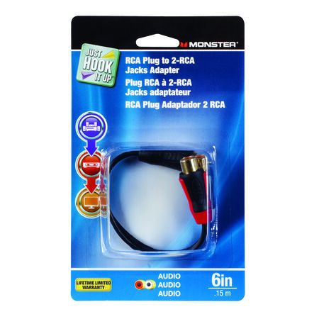 Monster Just Hook It Up Adapter 1 pk