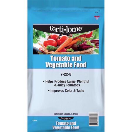 Ferti-lome TOMATO AND VEGETABLE Granules Plant Food 4 lb
