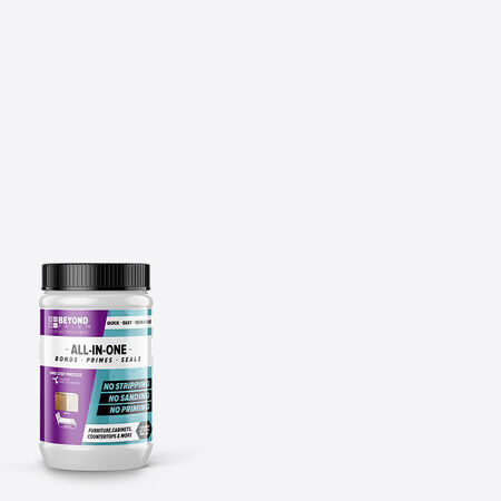 Beyond Paint Matte Bright White Water-Based Paint Exterior & Interior 1 qt
