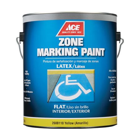 Ace Yellow Zone Marking Paint 1 gal