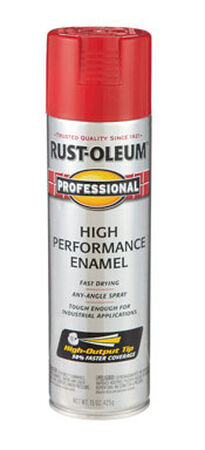 Rust-Oleum Professional Safety Red Enamel Spray 15 oz.