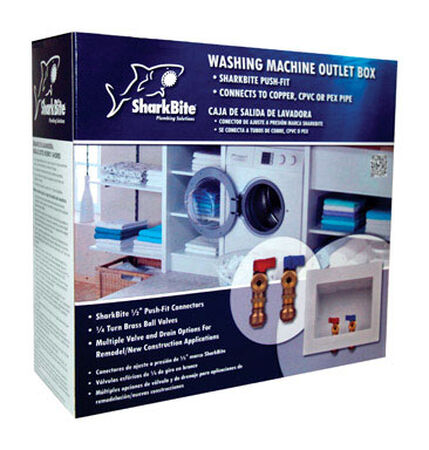 SharkBite Washing Machine Washing Machine Outlet Box