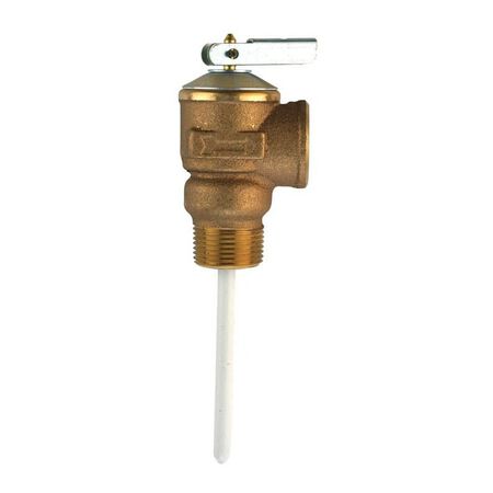 Cash Acme 3/4 in. Bronze Temperature and Pressure Relief Valve