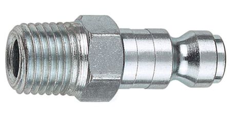 Tru-Flate Steel Air Plug 3/8 Male 1 pc