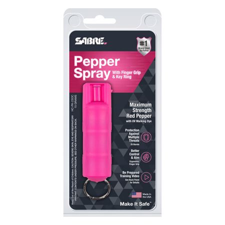 Sabre Red Pink Aluminum/Plastic Red Pepper Spray