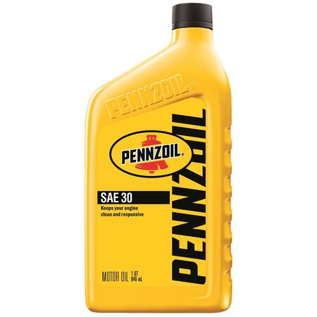 Pennzoil SAE 30 4-Cycle Heavy Duty Motor Oil 1 qt 1 pk