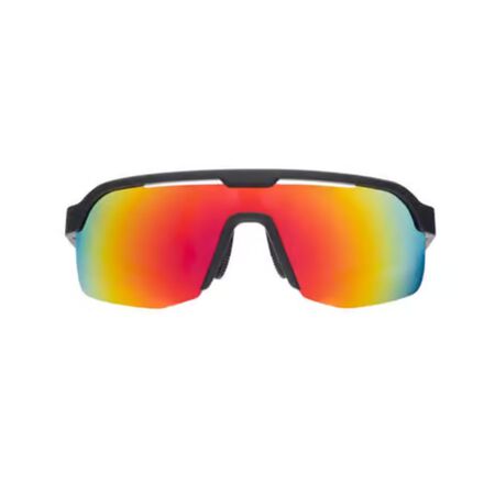 goodr Bolt G - Do It For The Victory Dance Sunglasses Unisex Black Frame Orange Lens Polarized