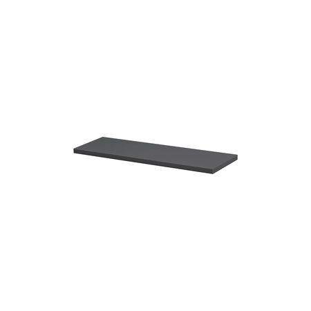 Dolle Lite.75 in. H X 23.6 in. W X 7.9 in. D Black Wood Shelf Board