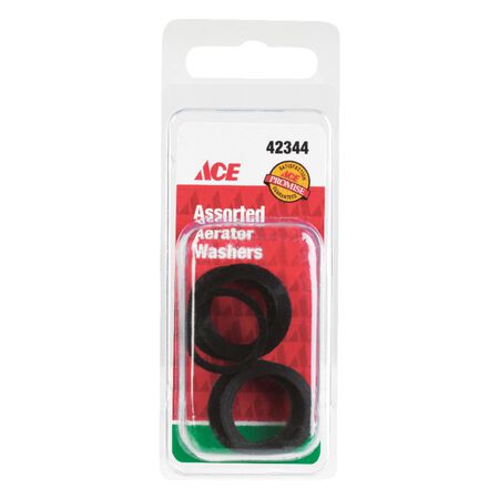 Ace Assorted in. D Rubber Faucet Aerator Washer 5 pk