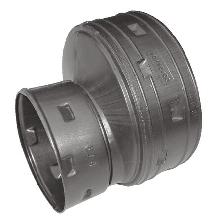 Advance Drainage Systems 6 in. Snap X 4 in. D Snap Polyethylene 5-1/2 in. Reducing Coupler 1 pk