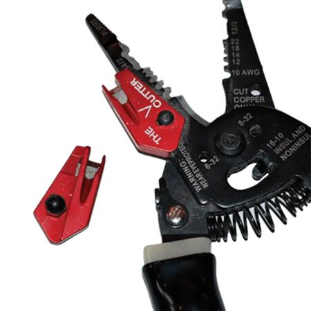 Rack-A-Tiers V-Cutter Attachment For Wire Strippers