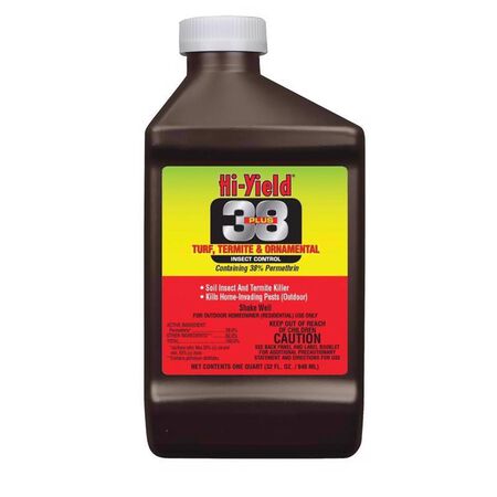 Hi-Yield 38 Plus Turf Termite and Ornamental Insect Killer Liquid Concentrate 32 oz