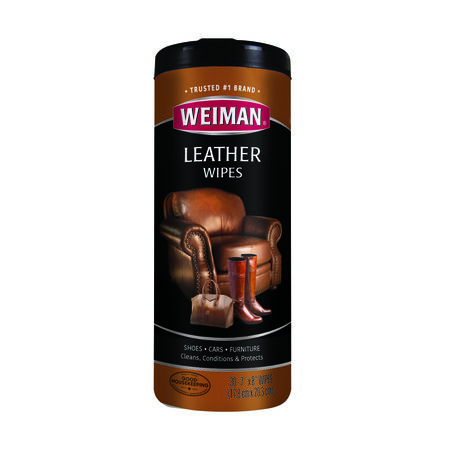 Weiman Lemon Scent Leather Wipes 30 pk Wipes