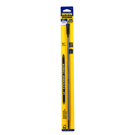 Irwin Speedbor 1/2 in. X 16 in. L Carbon Steel Wood Boring Bit 1 pc