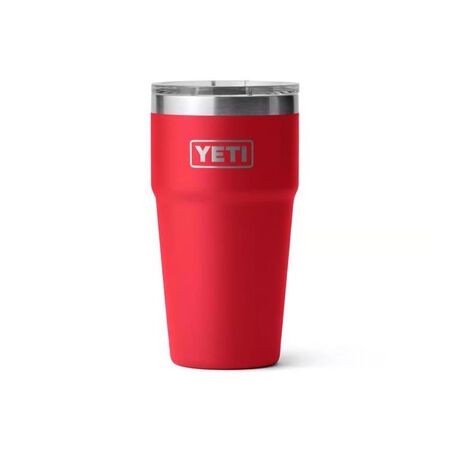 YETI Rambler 20 oz. Rescue Red BPA Free Stackable Tumbler with MagSlider Lid