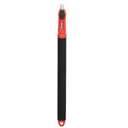 Shur-Line Extension Pole Black/Red Aluminum 30-60 in. L x 1 in. Dia.