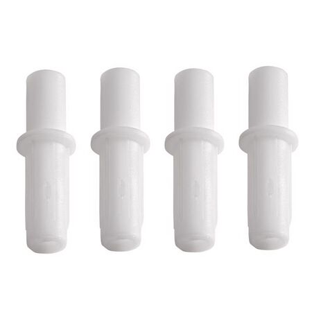 Ace White Nylon Bi-fold Door Pivot 4 pc