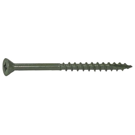 Grip-Rite PrimeGuard Plus No. 8 wire X 1-5/8 in. L Green Star Bugle Head Deck Screws 5 lb 53 pk