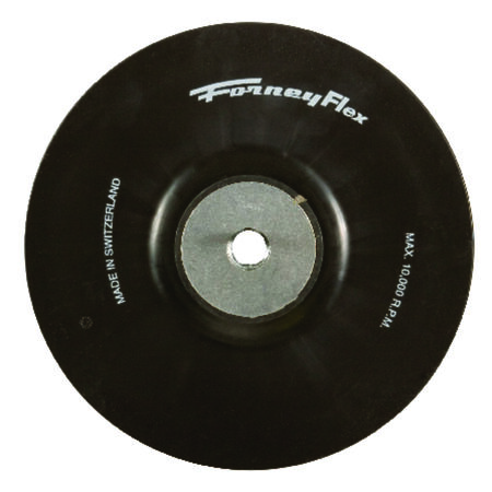 Forney 4-1/2 in. D Rubber Backing Pad 5/8 in. 20000 rpm 1 pc