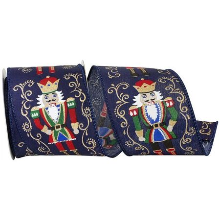 Reliant Ribbon Ribbon, Navy, 2-1/2 in., 10 Yards