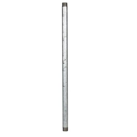 B&K Mueller 1 in. D X 30 in. L Galvanized Steel Pre-Cut Pipe