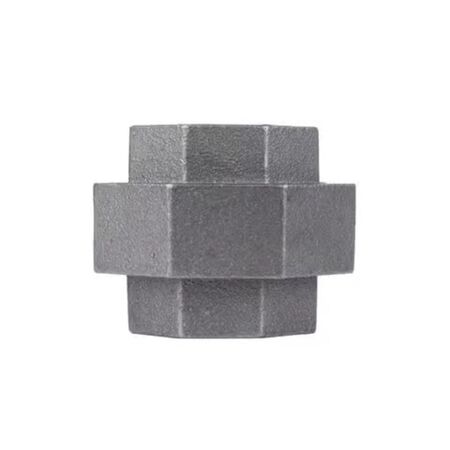 STZ Industries 2 in. FIP each x 2 in. D FIP Black Malleable Iron Union